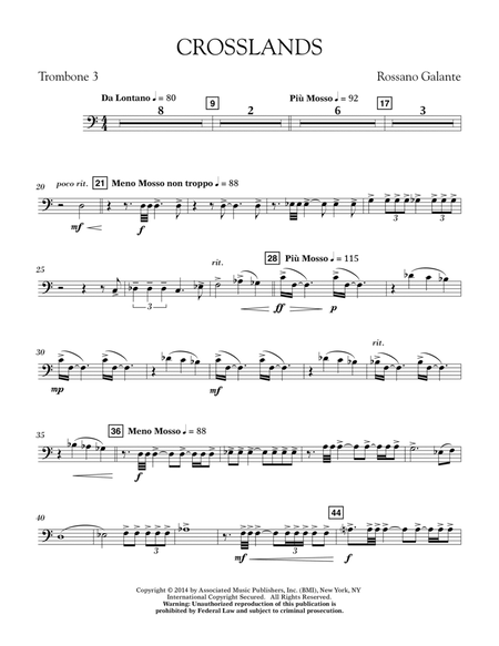 Crosslands - Trombone 3