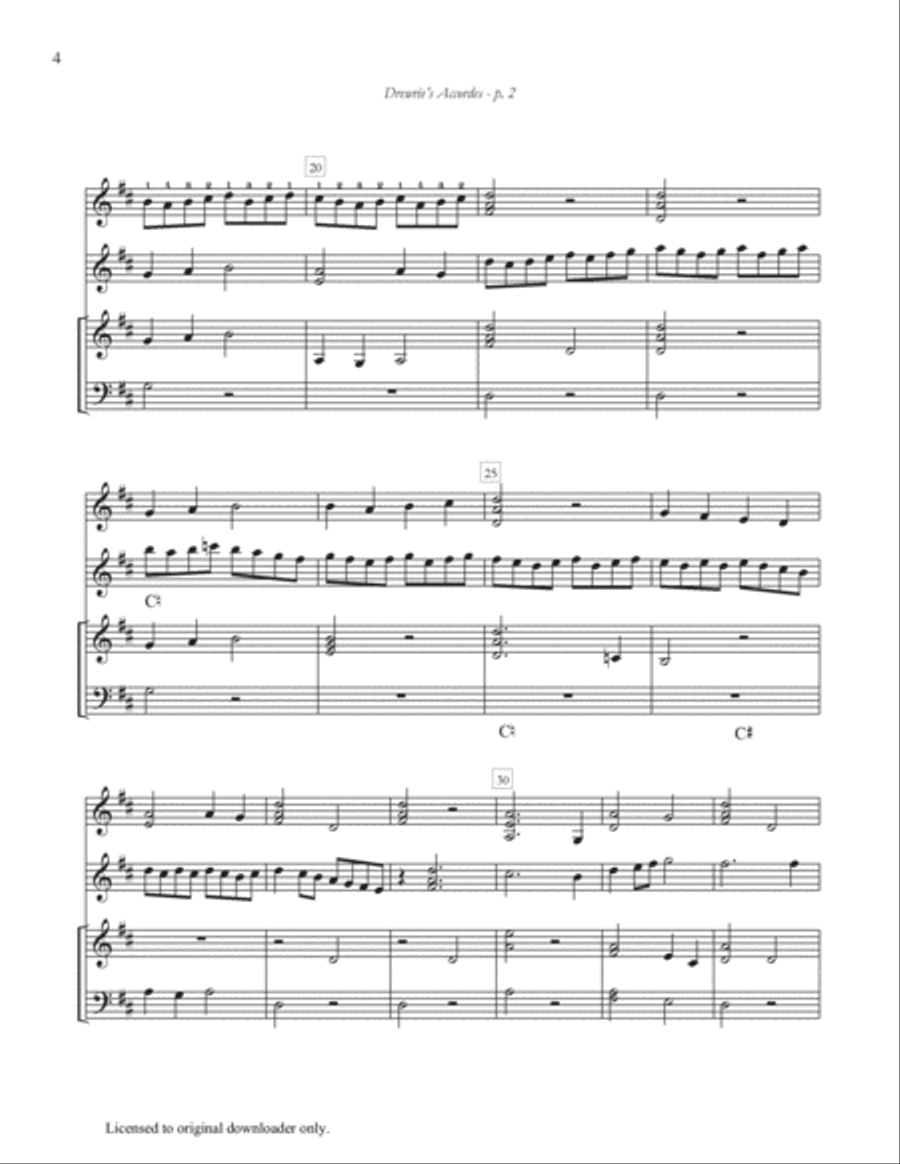 Drewrie's Accordes Small Ensemble scores gallery preview page 5