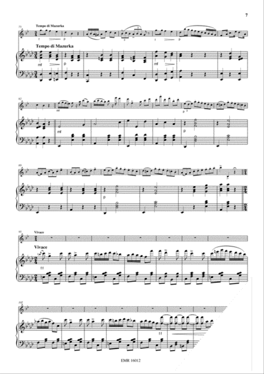 Slavonic Fantasy Slavonic Fantasy Clarinet Solo scores gallery preview page 9