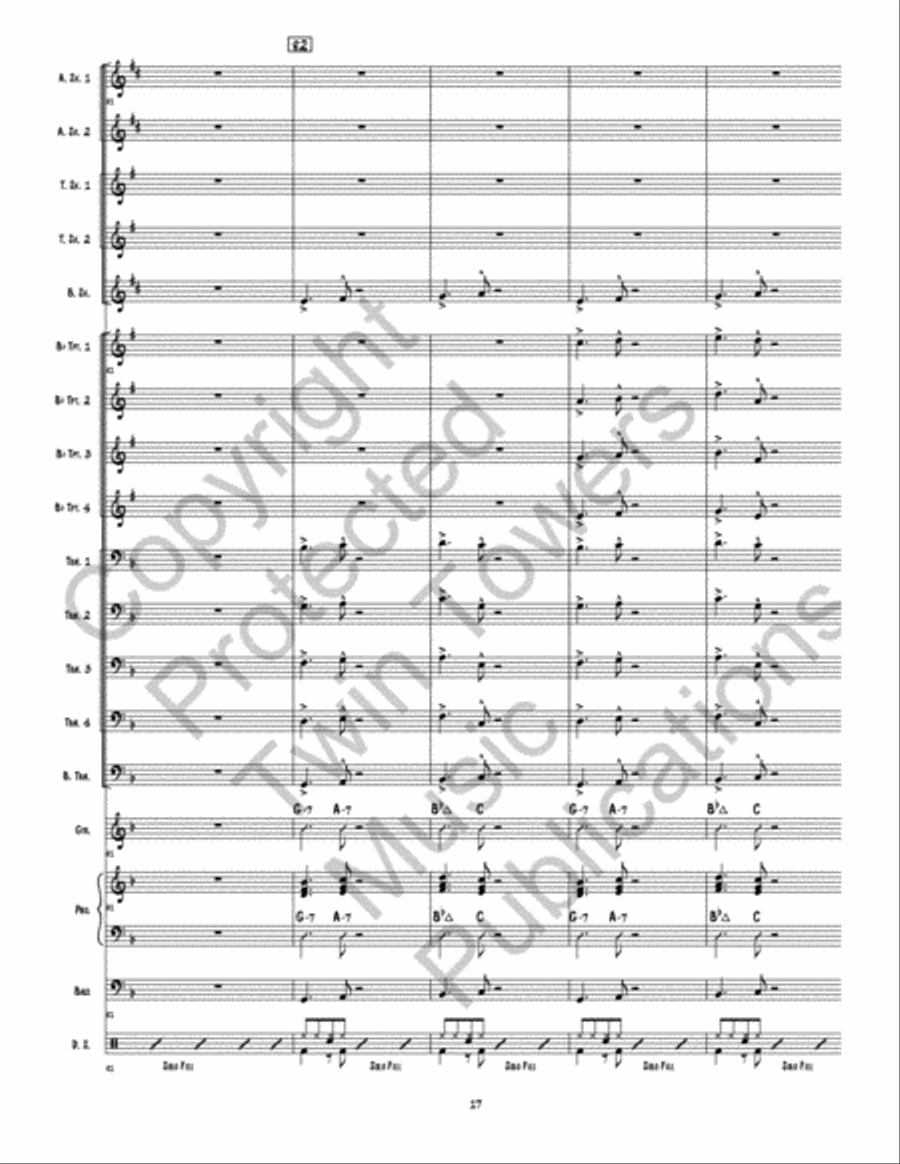 Bossalite Bossalite Jazz Ensemble scores gallery preview page 18