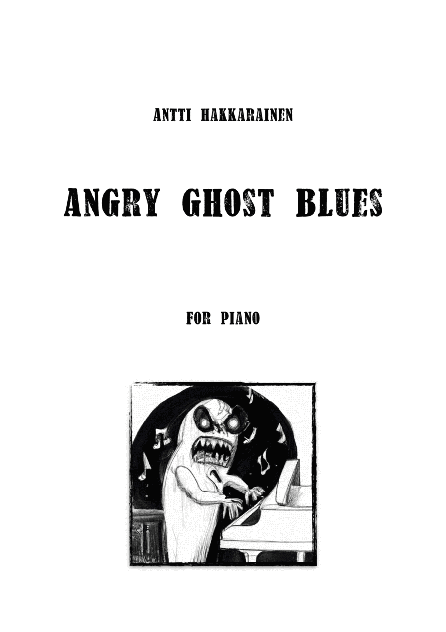 Angry Ghost Blues - Piano Easy Piano scores gallery preview page 1