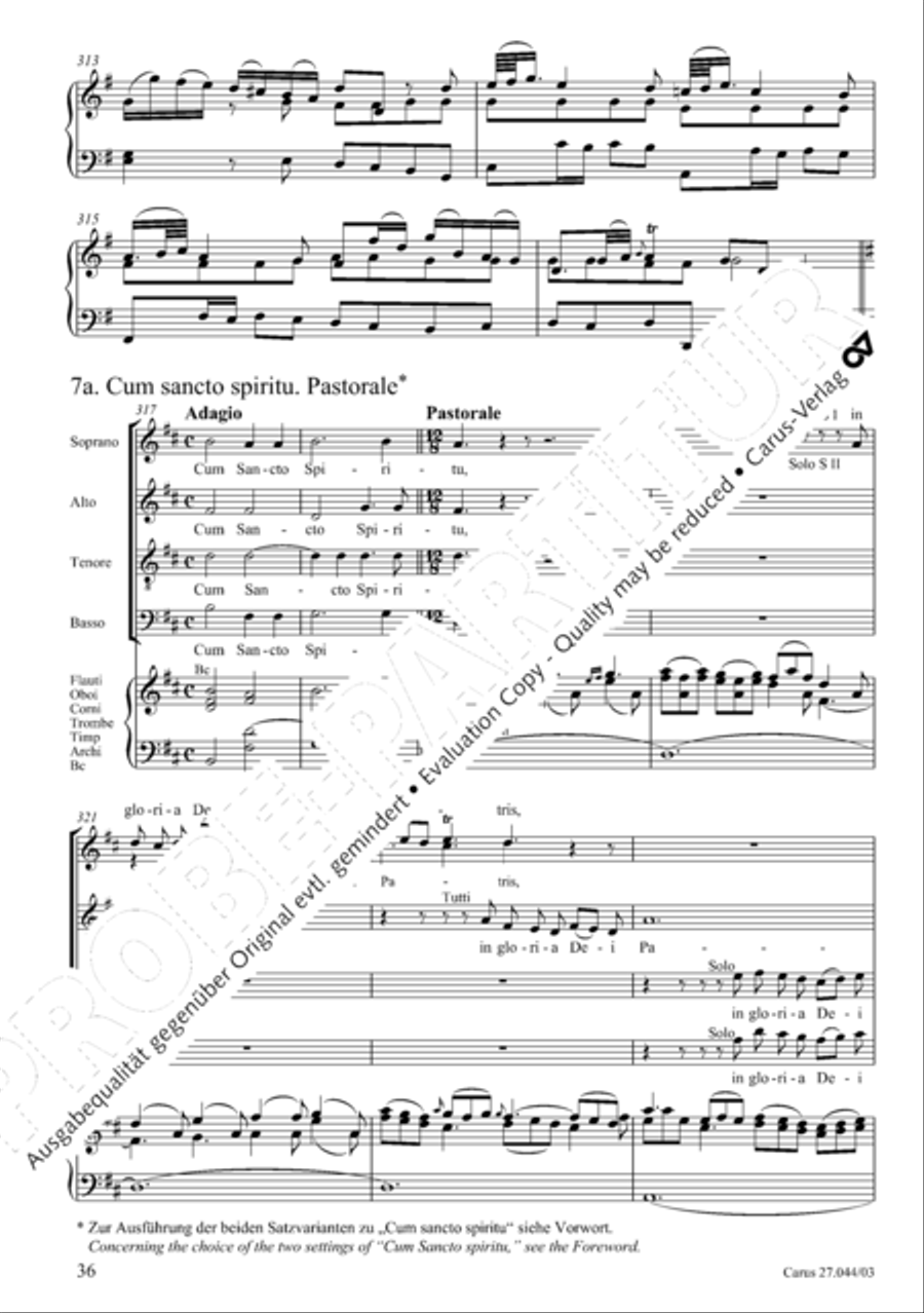 Messa per il Santissimo Natale 4-Part scores gallery preview page 37