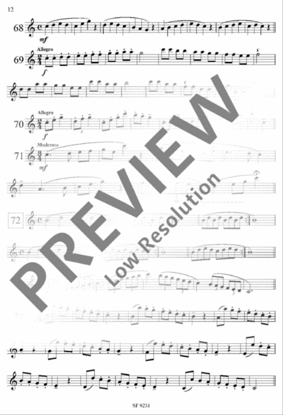 The Budding Saxophonist Saxophone scores gallery preview page 13
