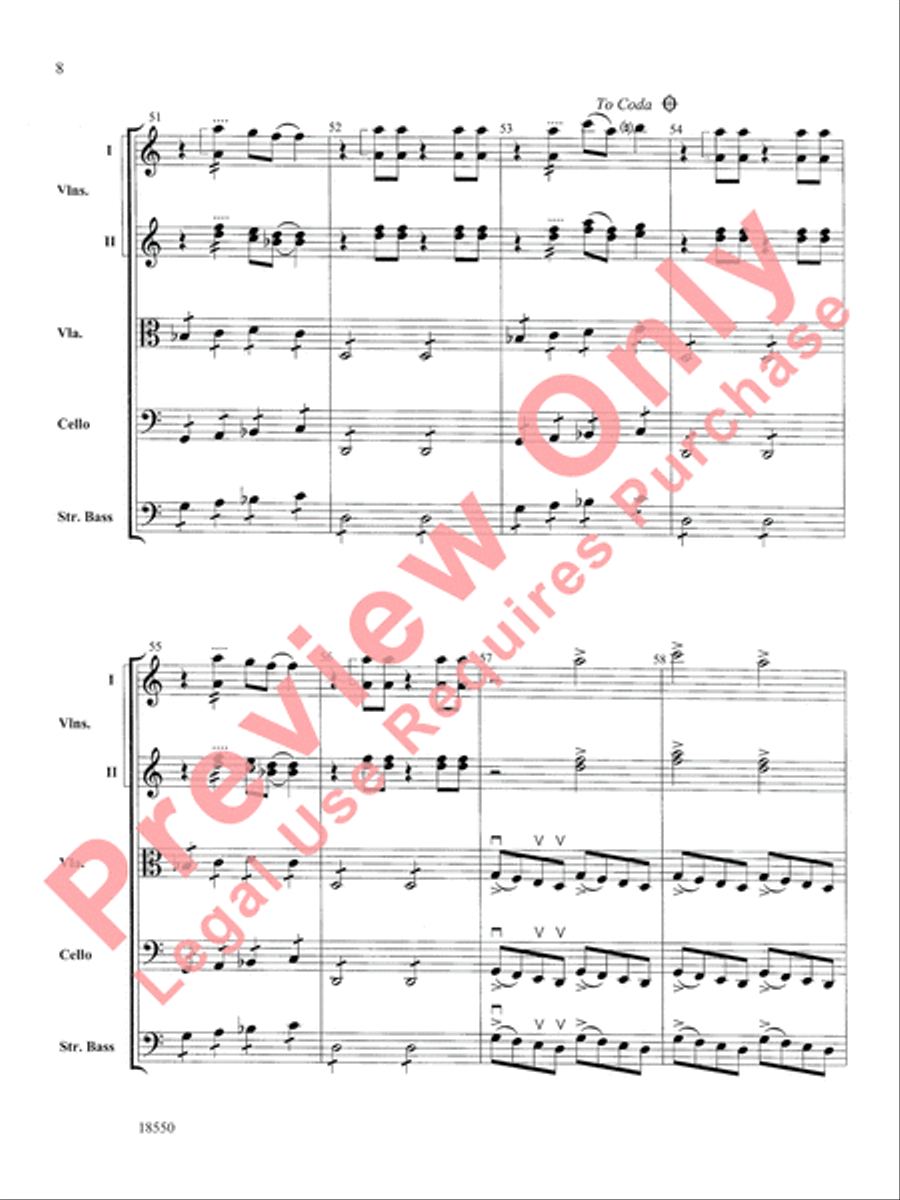 Legend String Orchestra scores gallery preview page 9