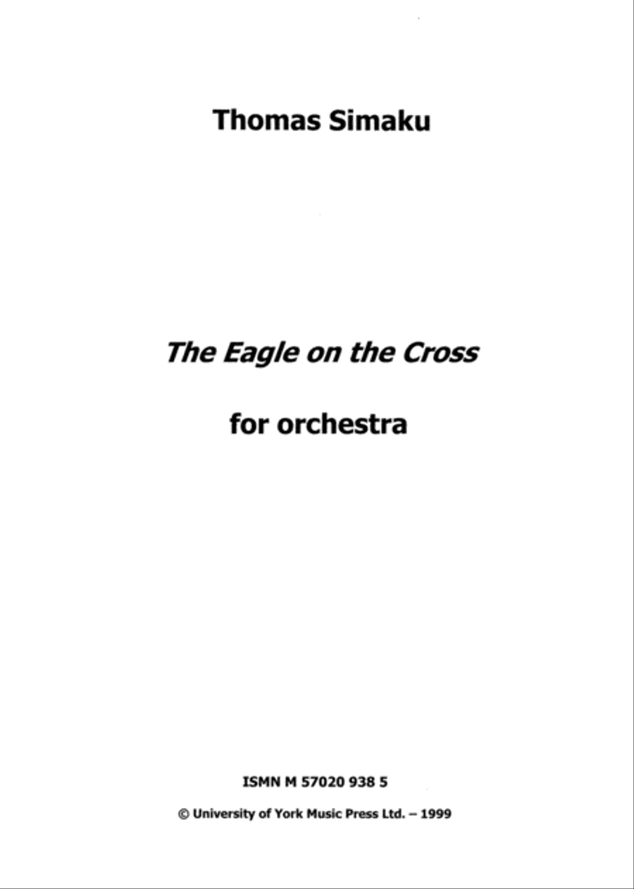 The Eagle on the Cross Orchestra scores gallery preview page 1