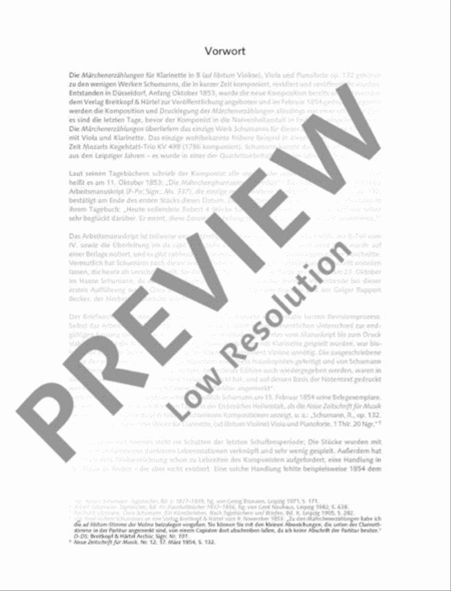 Fairy Tales Clarinet scores gallery preview page 3