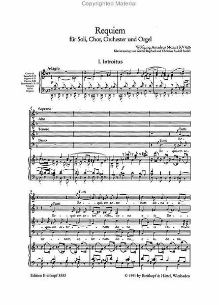 Requiem in D minor K. 626