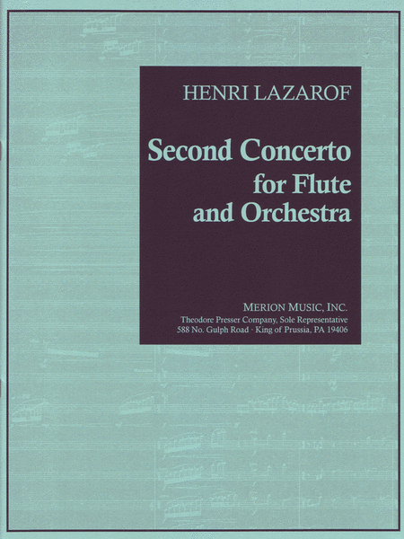 Second Concerto for Flute and Orchestra