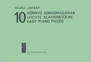 Book cover for 10 Easy Piano Pieces