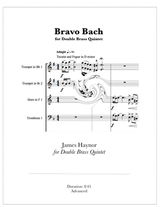 Bravo Bach for Double Brass Quintet
