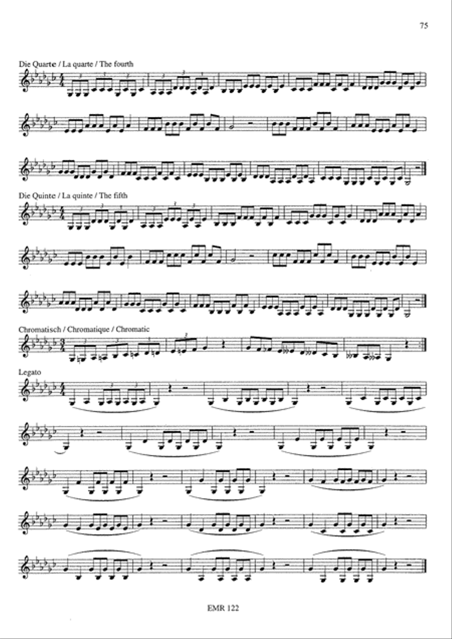 Die Tonleitern / Les Gammes / The Scales Vol. 1 Clarinet scores gallery preview page 7