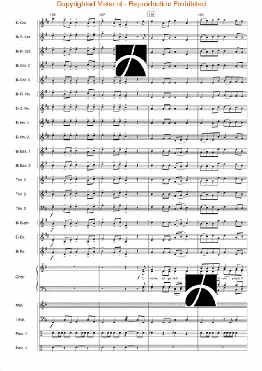 The Spirit of Christmas The Spirit of Christmas Concert Band scores gallery preview page 23