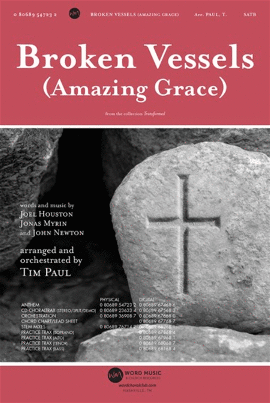 Broken Vessels (Amazing Grace) - Anthem 4-Part scores gallery preview page 1