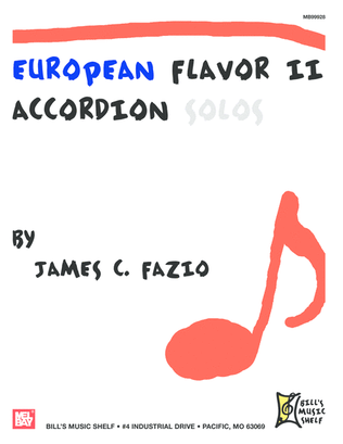 Book cover for European Flavor II (Accordion Solos)