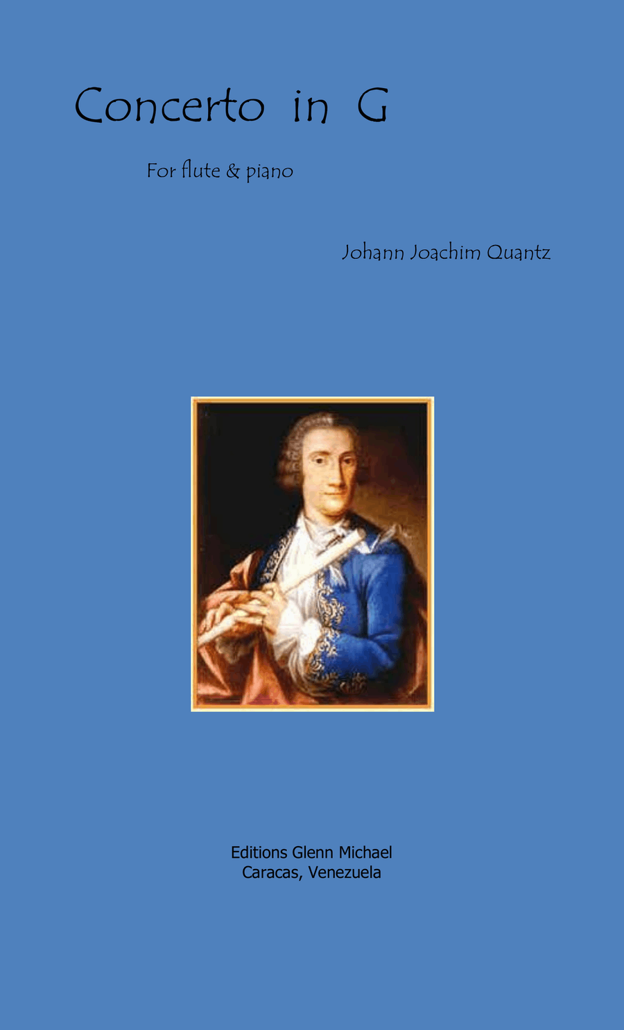 Quantz Concerto in G for flute Flute Solo scores gallery preview page 1