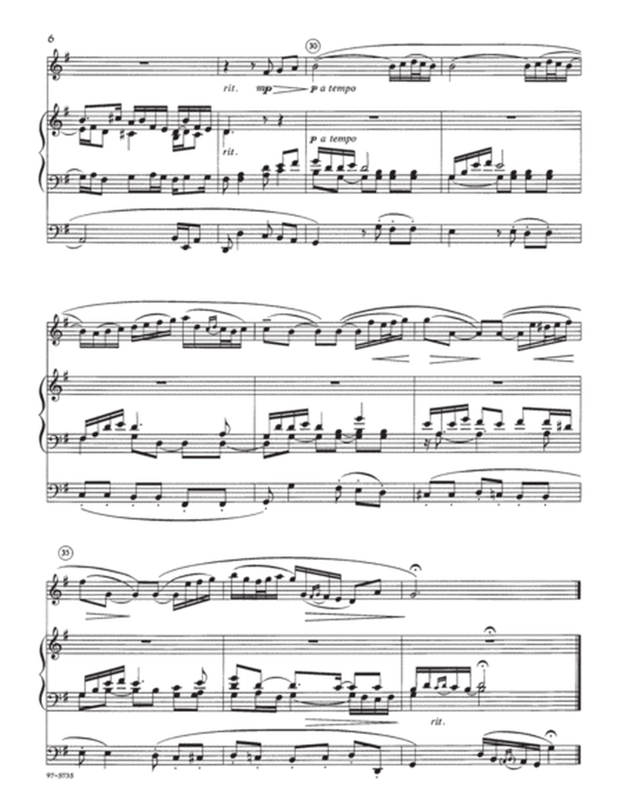 Cantilena in G; Opus 71