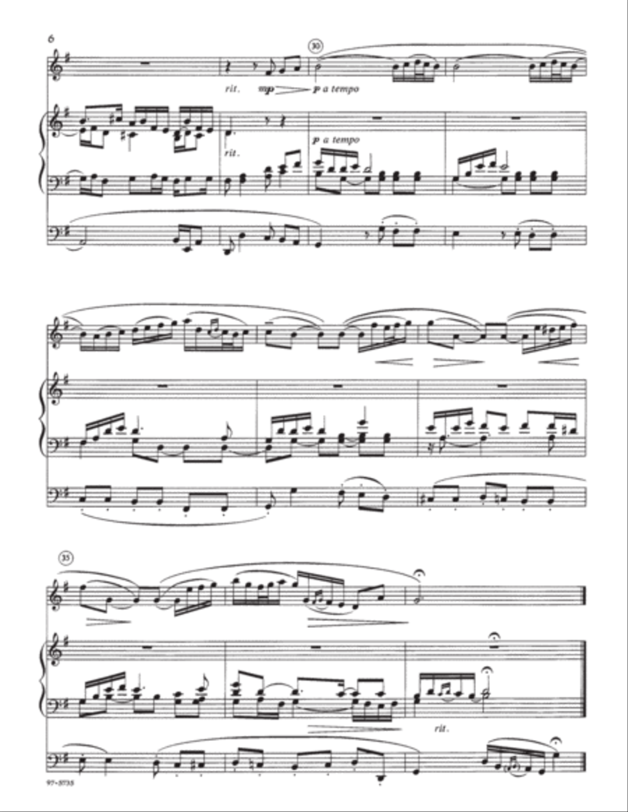 Cantilena in G; Opus 71