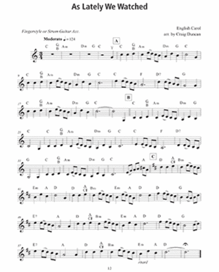 100 Christmas Carols and Hymns for Violin and Guitar by Craig Duncan Violin - Sheet Music