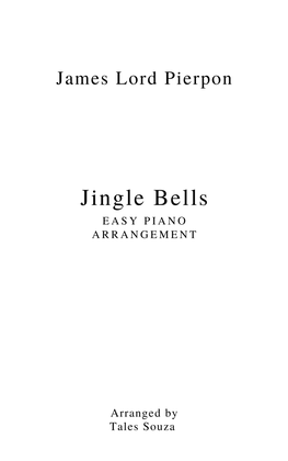 Jingle Bells - Easy Piano Arrangement