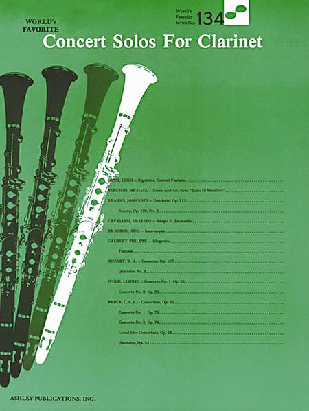 Concert Solos For Clarinet (WFS 134)