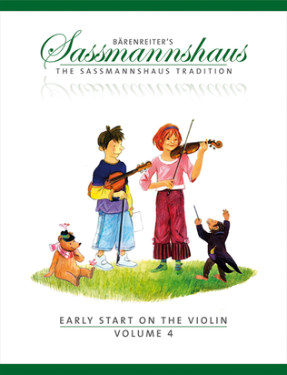 Book cover for Early Start on the Violin, Volume 4
