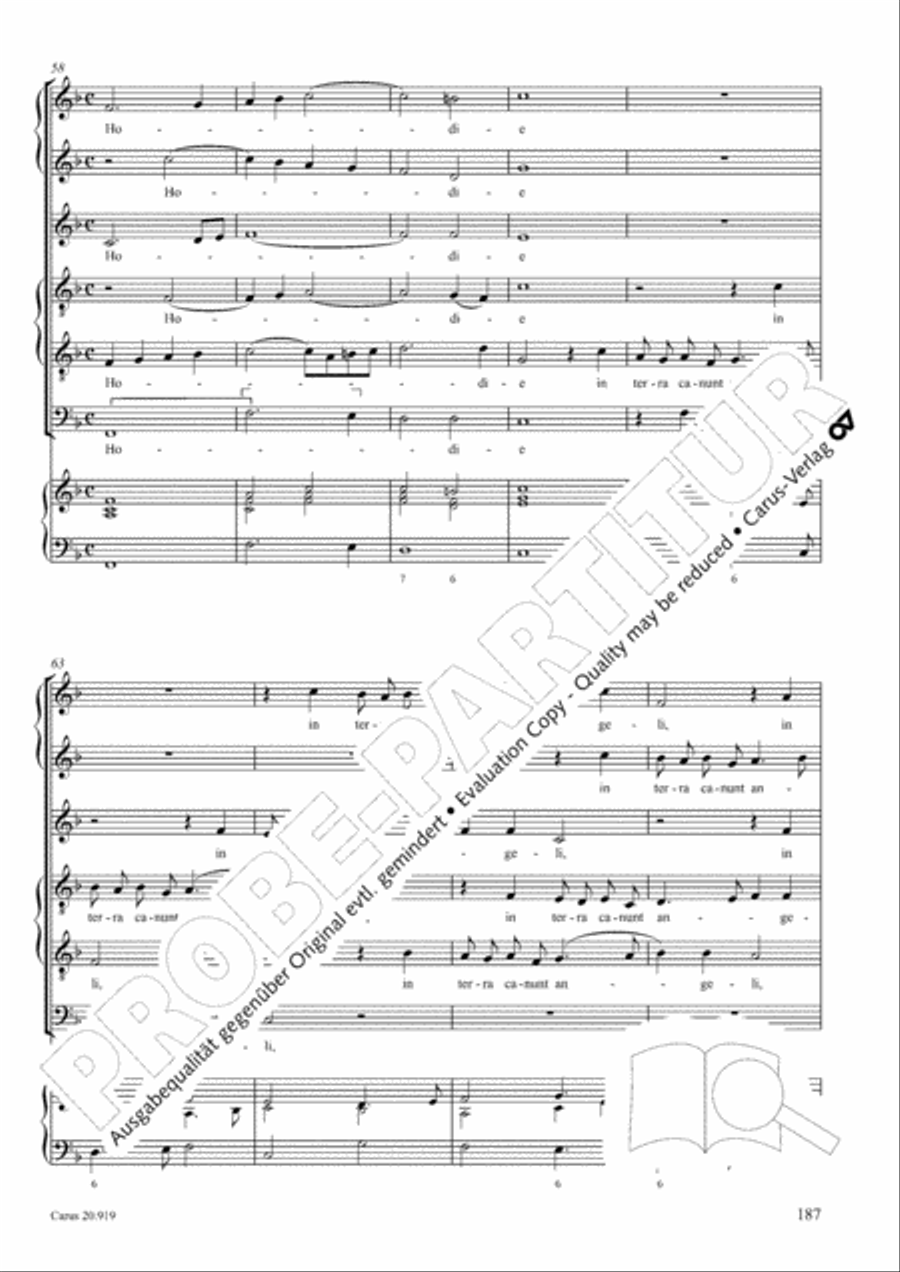 Opera varia I. Works with 1-7 parts (Complete edition, vol. 19) [Werke mit 1-7 obligaten Stimmen] Score scores gallery preview page 244