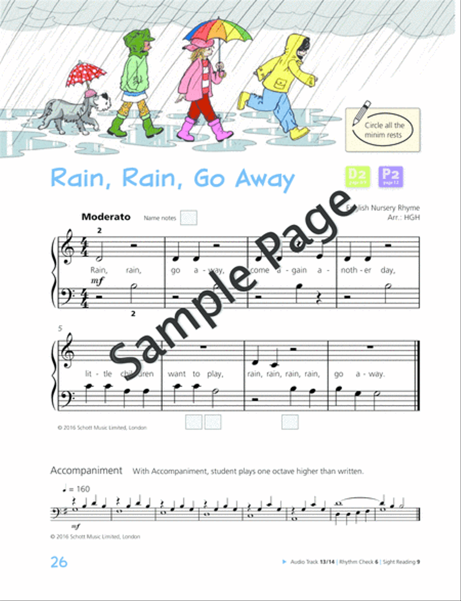 Piano Junior: Lesson Book 2 Piano Method scores gallery preview page 27