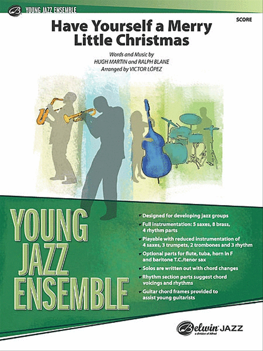 Have Yourself a Merry Little Christmas Jazz Ensemble scores gallery preview page 1