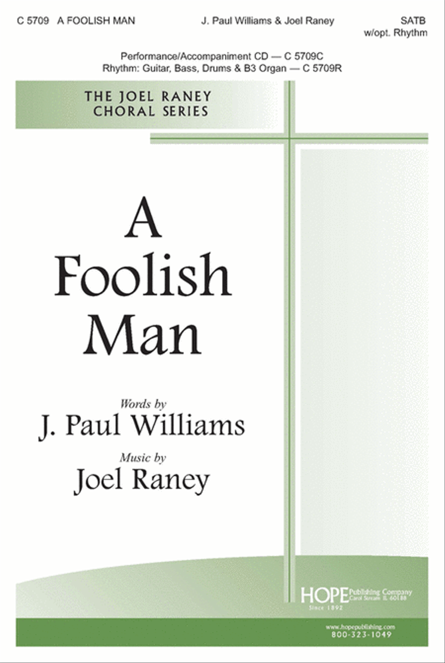 A Foolish Man 4-Part scores gallery preview page 1