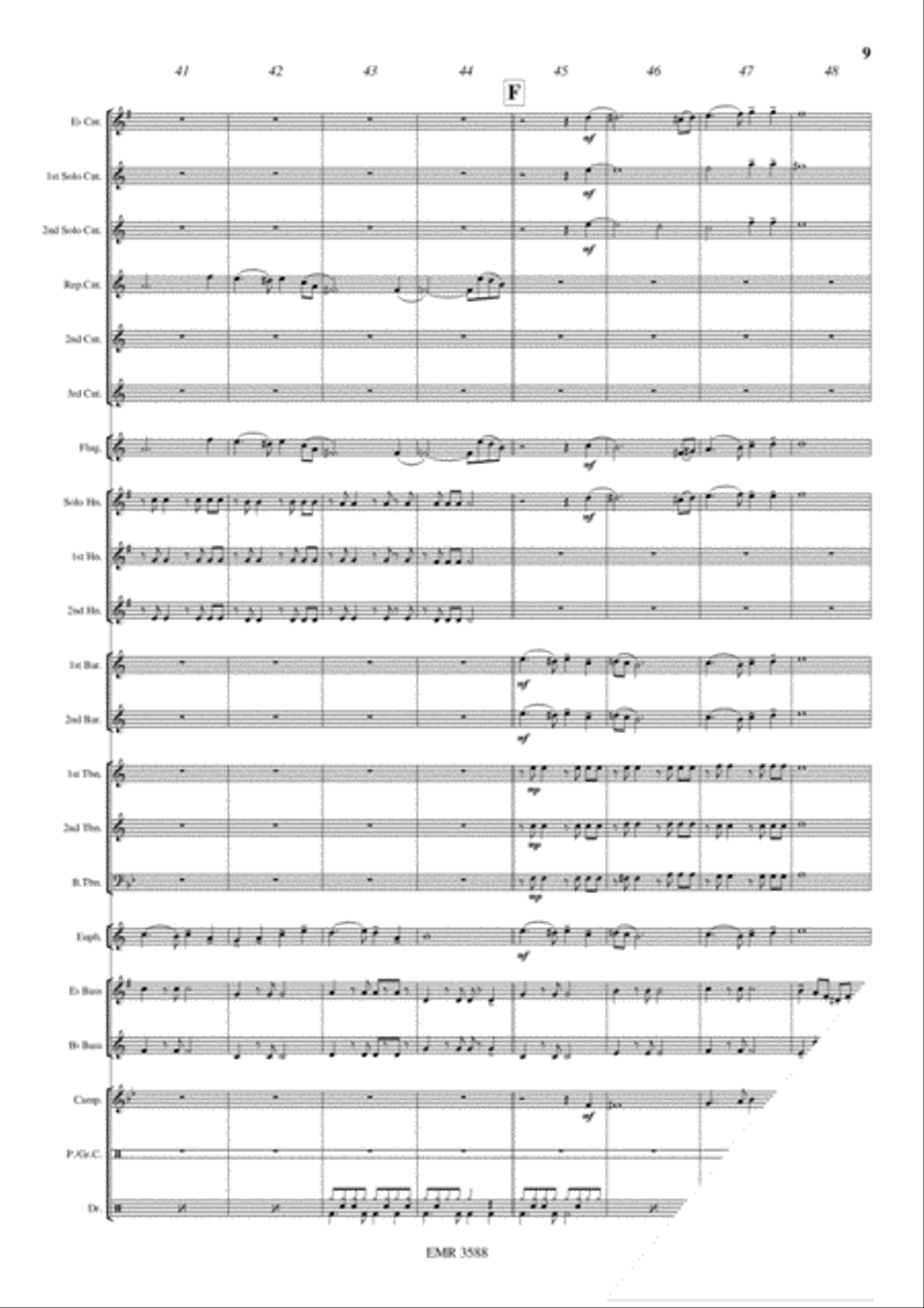 Hasty Start Hasty Start Brass Band scores gallery preview page 10