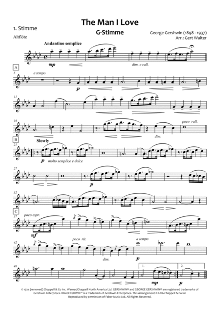 The Man I Love School and Community scores gallery preview page 6