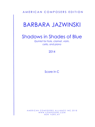 Book cover for [Jazwinski] Shadows in Shades of Blue