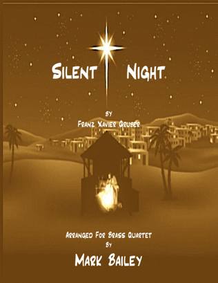 Book cover for Silent Night (Brass Quartet)