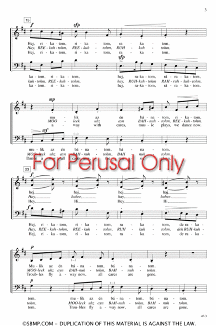 Erik A Som 4-Part scores gallery preview page 3