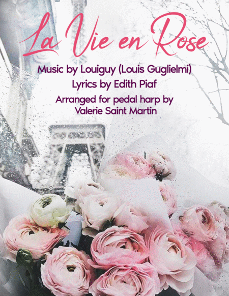 Edith Piaf - La Vie En Rose - Pedal Harp Arr.