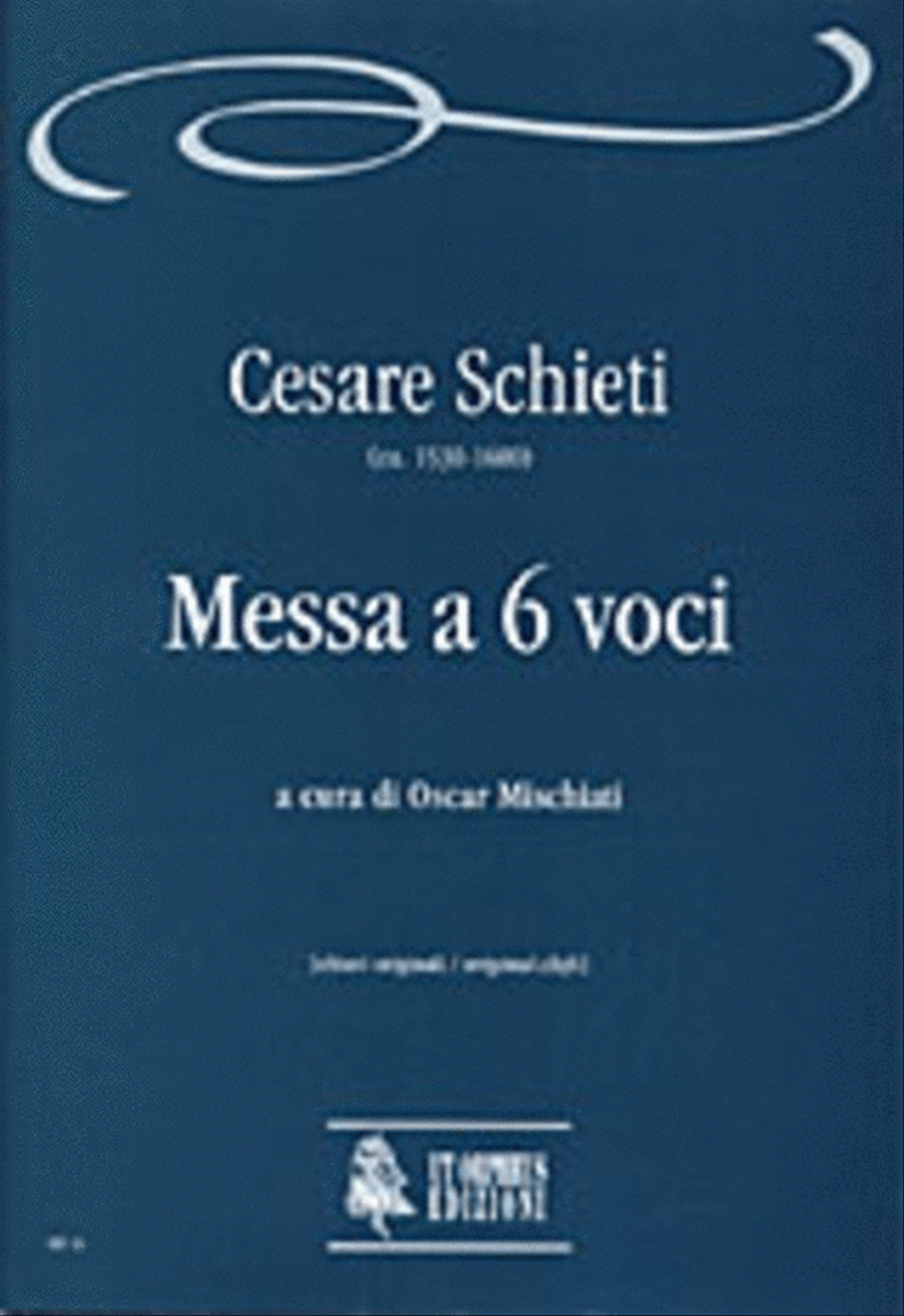 Mass for 6 Voices (c.1585-87) from cod. 34 of the Archivio musicale della Santa Casa di Loreto [original clefs] Voice scores gallery preview page 1