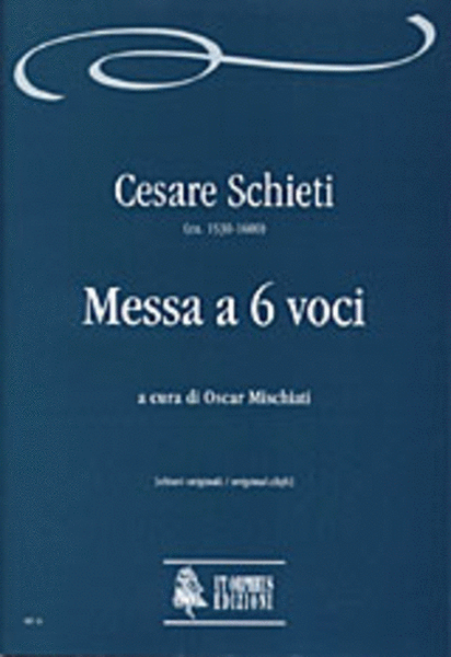 Mass for 6 Voices (c.1585-87) from cod. 34 of the Archivio musicale della Santa Casa di Loreto [original clefs]