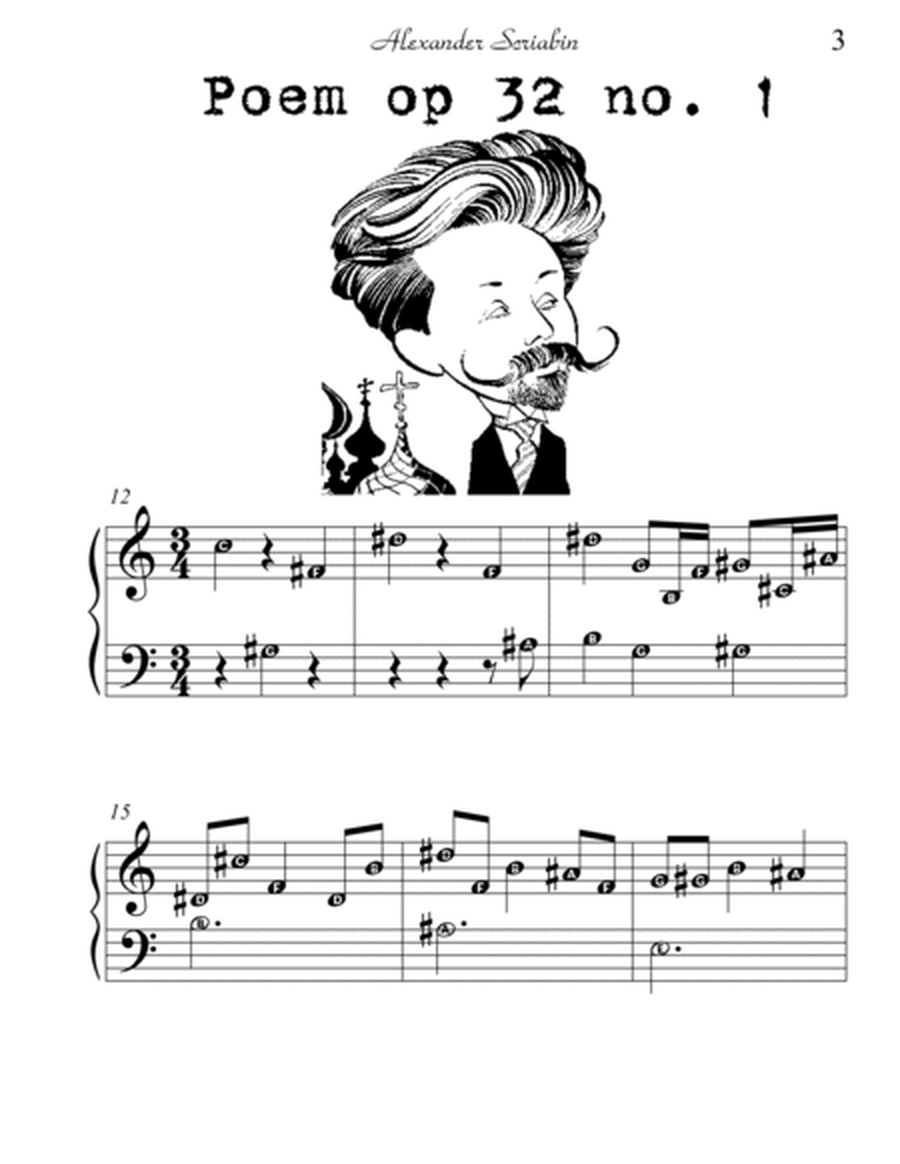 Alexander Scriabin for Begginer Pianist image number null