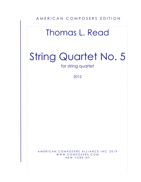 [Read] String Quartet No. 5 image number null