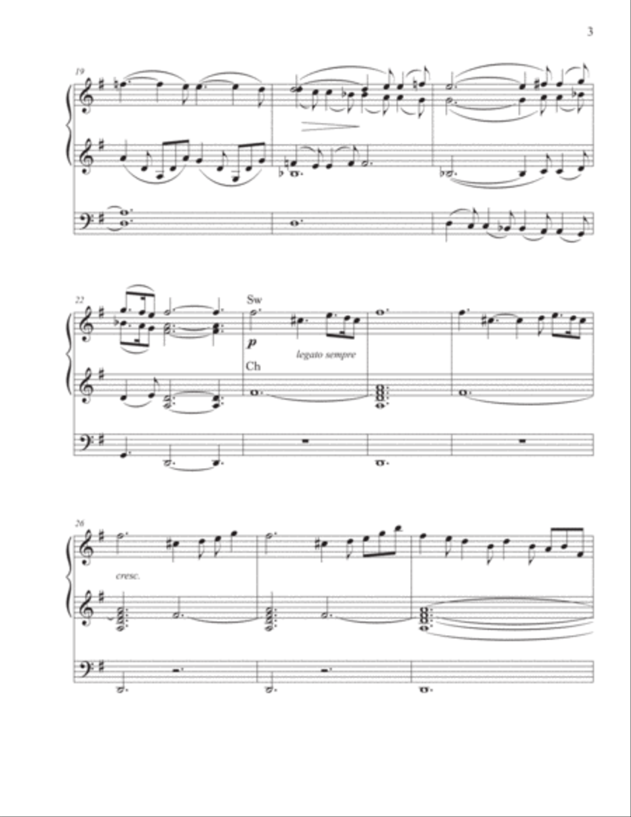 Prelude from Oratorio de Noël, Op. 12 (Organ Solo) Organ Solo scores gallery preview page 3