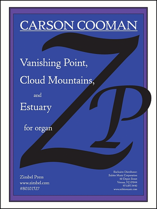 Book cover for Vanishing Point, Cloud Mountains, and Estuary