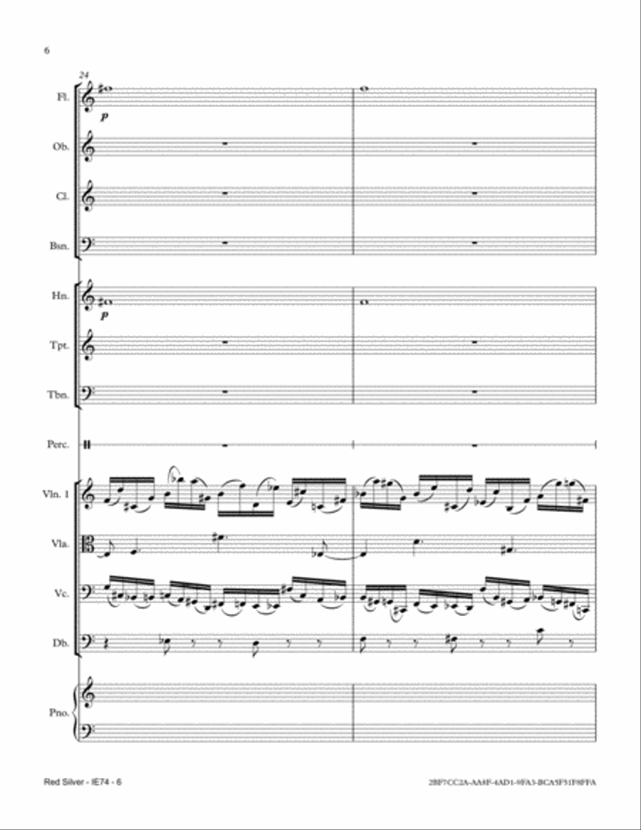 Red Silver Full Orchestra scores gallery preview page 6