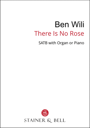 There is no Rose (SATB)