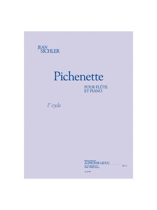 Book cover for Pichnette (1'20'') (cycle 1) Pour Flute Et Piano