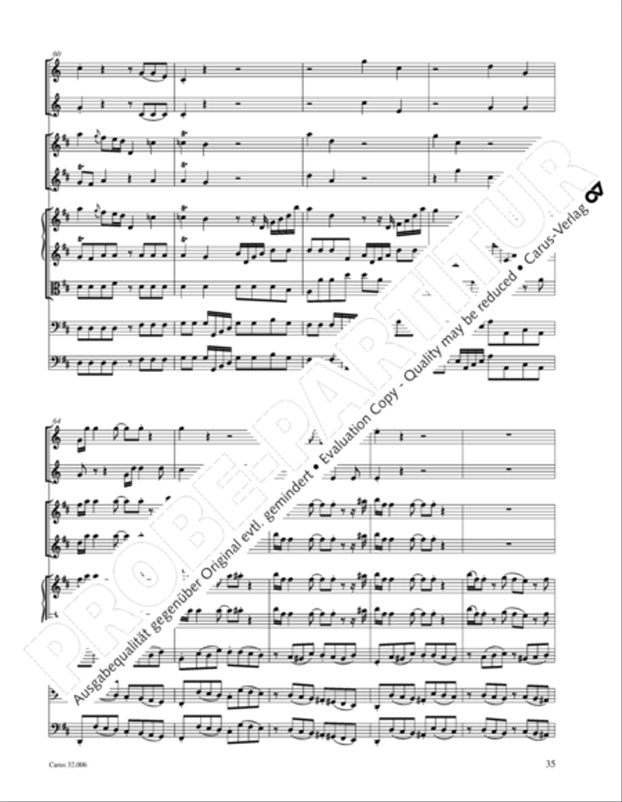 Gesamtausgabe Band 6 (Orchestermusik III: Sinfonien) Orchestra scores gallery preview page 52