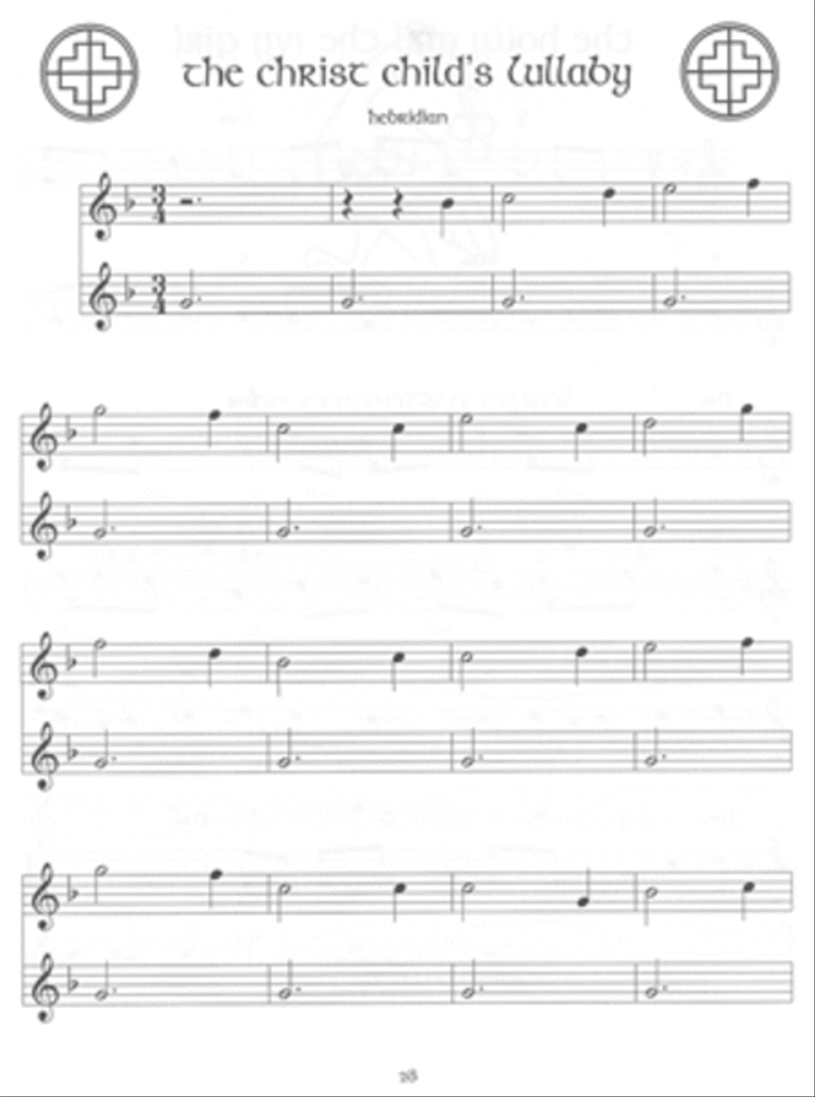 A Celtic Recorder Christmas Recorder scores gallery preview page 3