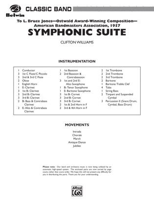 Symphonic Suite: Score