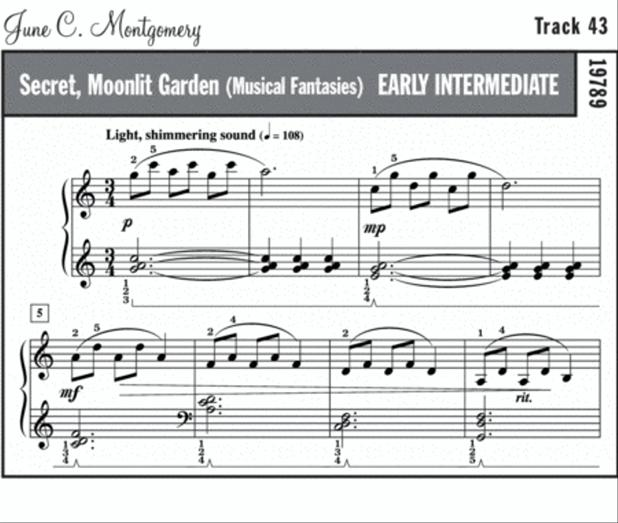 Musical Fantasies Easy Piano scores gallery preview page 2