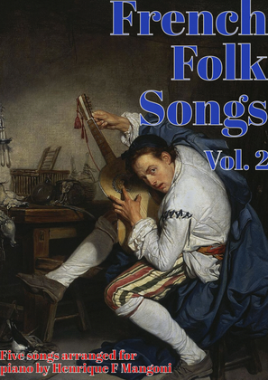 Book cover for French Folk Songs - Vol. 2 (Piano)