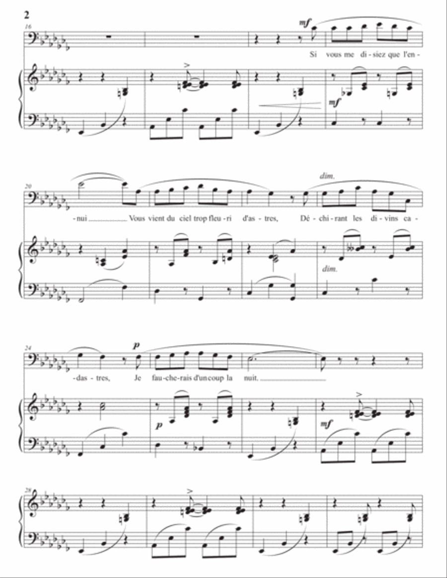 Chanson Romanesque Voice scores gallery preview page 3